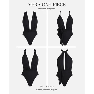 VERA ONE-PIECE 🖤 ชุดว่ายน้ำมัดได้หลายแบบ