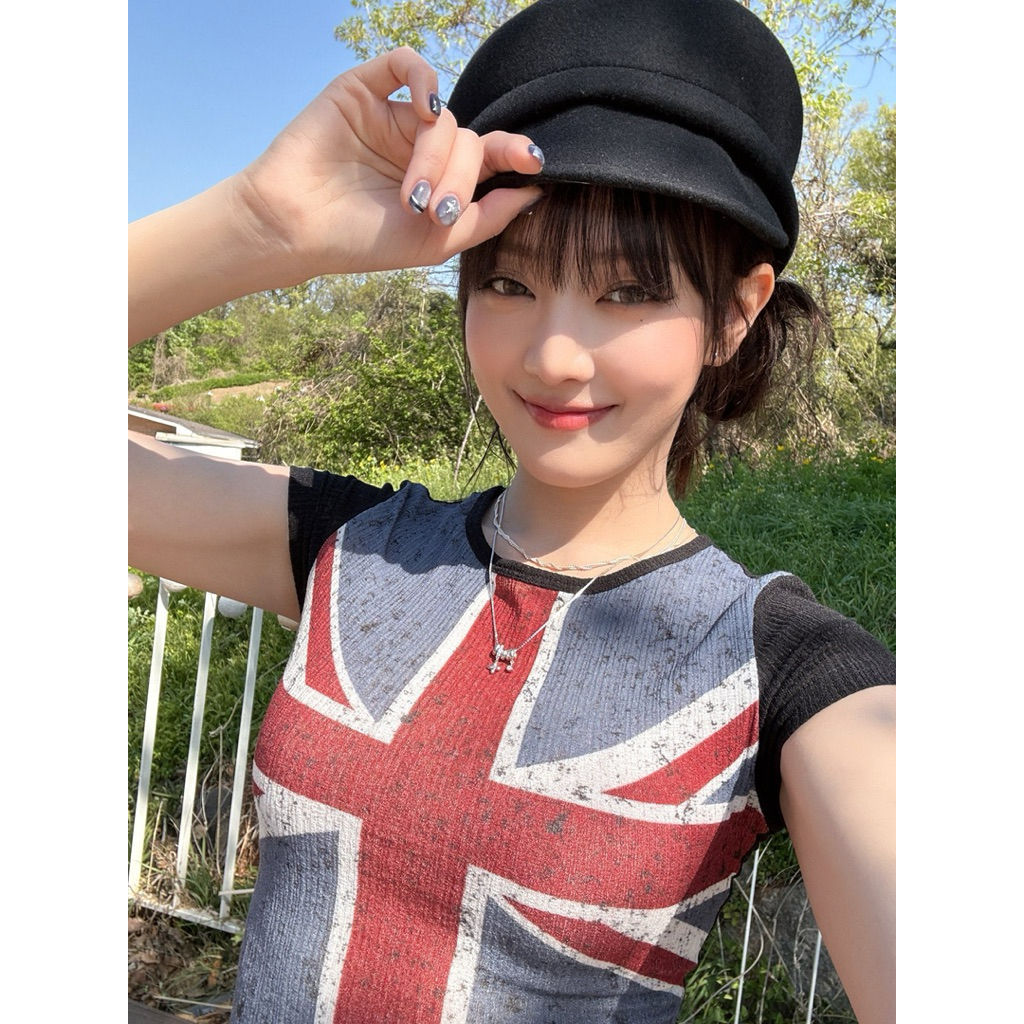 [พรีออเดอร์] Sculpor Union Jack Baby Tee