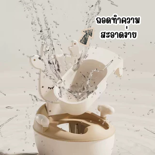 Children Toy กระโถนเด็กพกพา สำหรับเด็ก 1-5 ขวบ กระโถนเด็ก ลายน้องกวาง มีที่จับถนัด No.6739