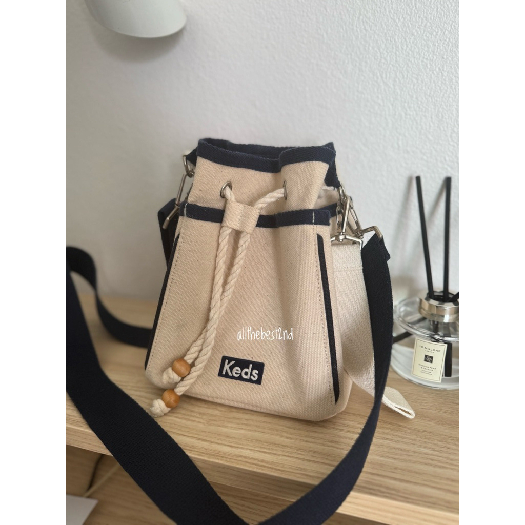 - Used - Keds canvas crossbody bag ของแท้💯 Keds korea