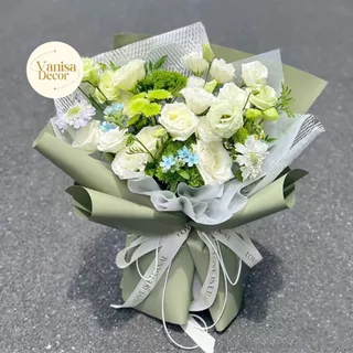 ฐานช่อดอกไม้ กรวยตั้งช่อดอกไม้ อุปกรณ์จัดช่อดอกไม้ สำหรับมือใหม่ ฐานช่อดอก ดอกไม้ปลอม กรวยจัดช่อดอกไม้ ฐานตั้งรองโอเอซิส