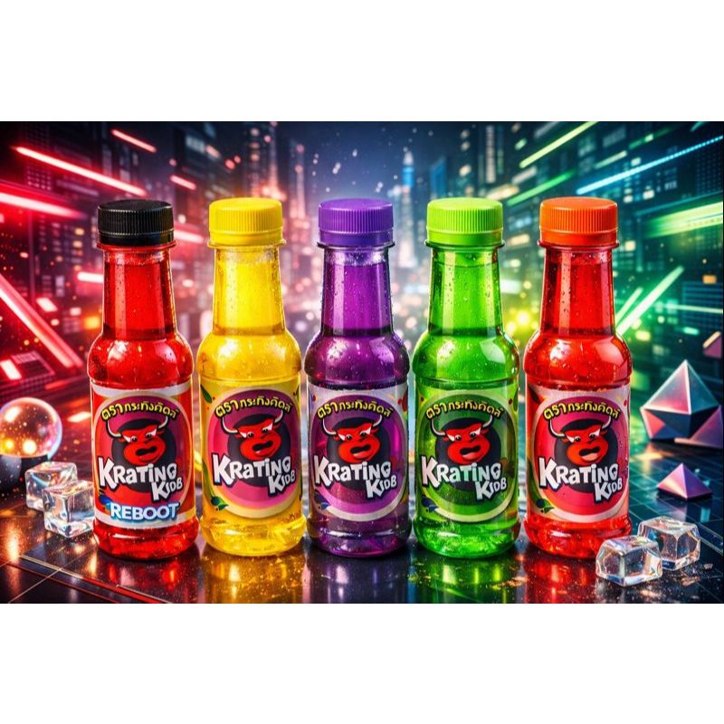 กระทิงคิดส์ น้ำผลไม้ 48 ขวด