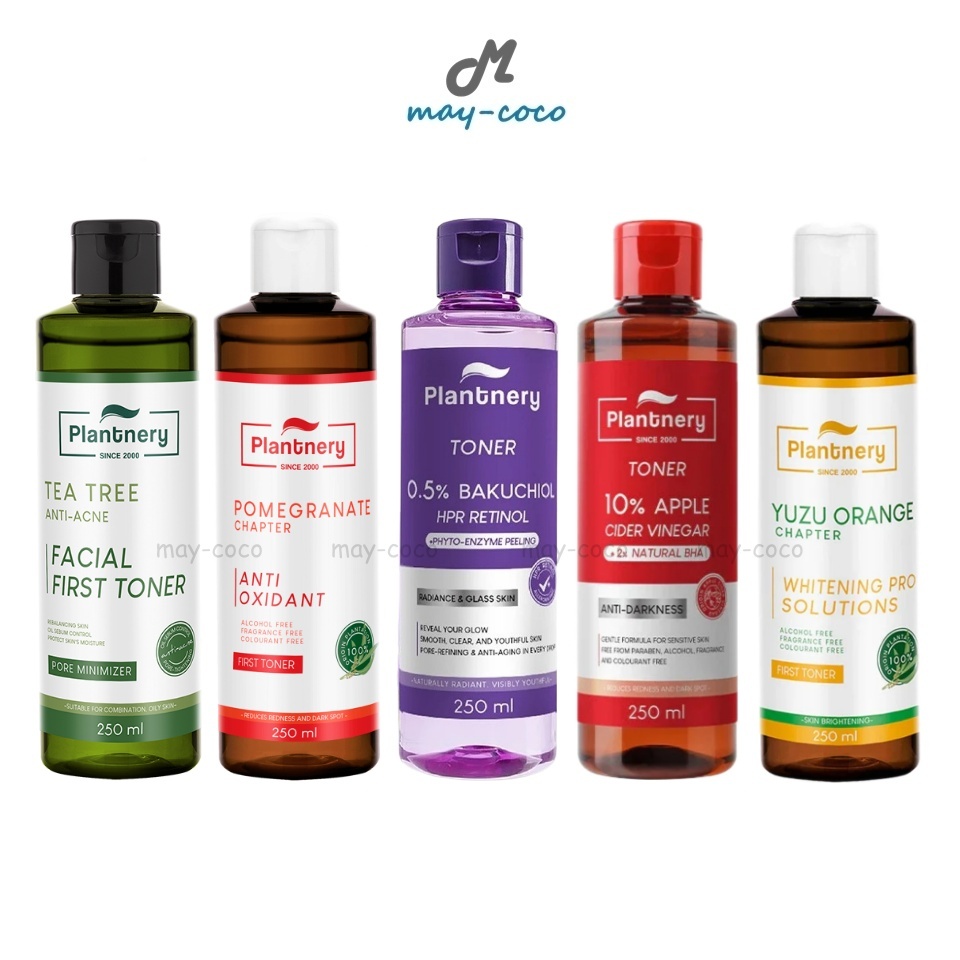 ถูก/แท้/มีไลฟ์ โทนเนอร์ Plantnery Toner แพลนท์เนอรี่ โทนเนอร์ลดสิว เรตินอล ไซเดอร์ ลดรอยสิว ลดริ้วรอย คุมมัน กระจ่างใส