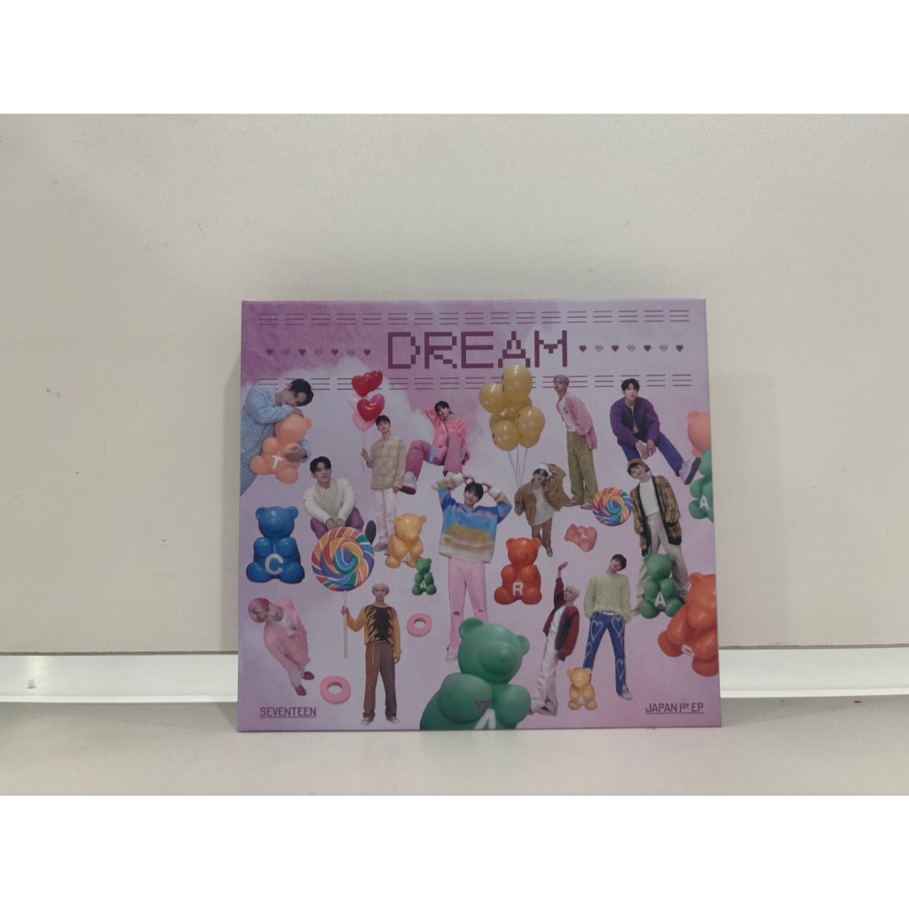 1 CD MUSIC  ซีดีเพลงเกาหลี  SEVENTEEN - Japan 1st EP "DREAM" (Jacket Photos) B   (R2A7)