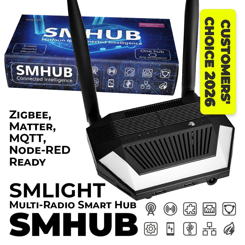 SMLIGHT SMHUB Nano (MG24) / Premium (P10+MG24) - Linux Smart Home Hub | รัน Z2M & Node-RED ในตัว | ร