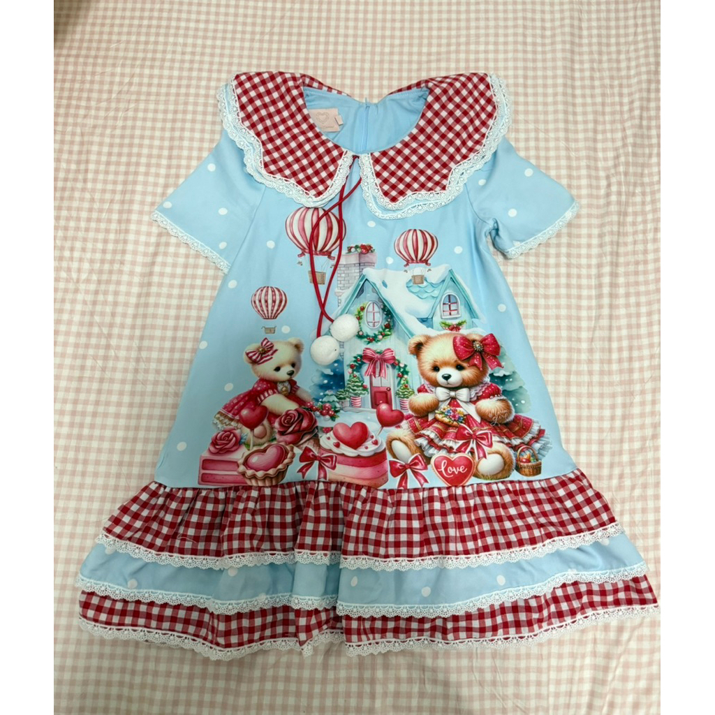 ส่งต่อเดรสทรงปล่อย Maria Dimond ไซส์ sm สภาพดี น่ารักมาก