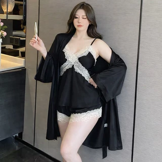PEEMAI LIVE ชุดนอนน่ารักสาวอวบ(🌷XL-5XL ใส่ได้ตั้งแต่ 40-100กก) สายเดี่ยว+ขาสั้น ผ้าใส่สบายP-729