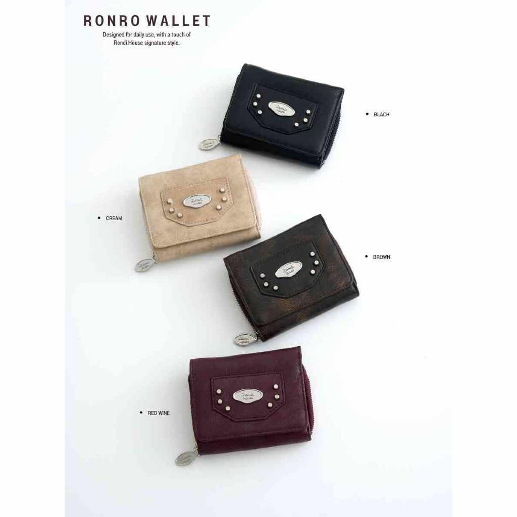 Rondi wallet กระเป๋าสตางค์หมุดรุ่น Ronro wallet  2026