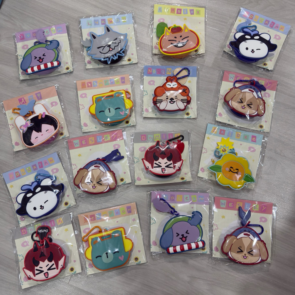 กระเป๋า Silicone Mini Pouch #Permpoon #Nongnooong #Jaidee #Domiia #wesley #Polcasan #Any #AVOCEAN #L