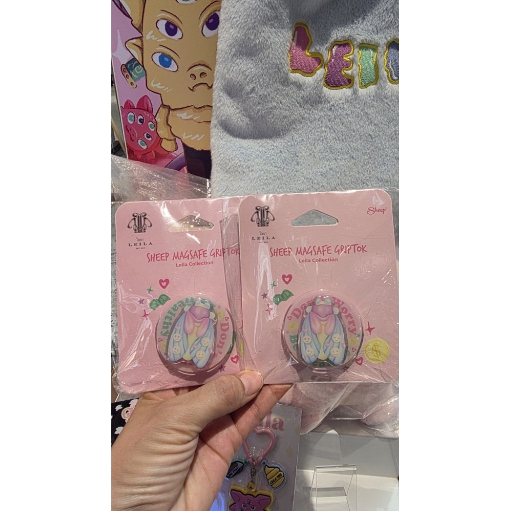 Sheep Magsafe Griptok Leila Collection Griptok Magsafe ไลลาคอลเลคชั่น LuckyKeychain พวงกุญแจ เคสไลลา