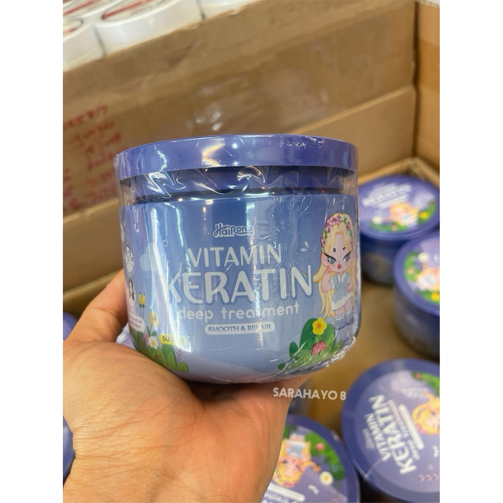 Livetined Hairona Vitamin Keratin Deep Treatment 500ml. ลิฟทิเนด เคราติน