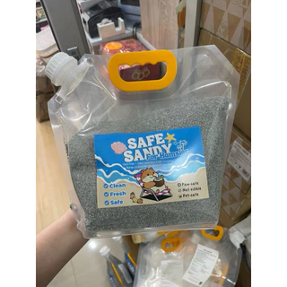 Safe Sandy ทรายแฮมสเตอร์ ฟาร์มใช้ ไจแอนท์ใช้ดี ทรายห้องน้ำแฮมสเตอร์จับตัวเป็นก้อนไม่มีฝุ่น