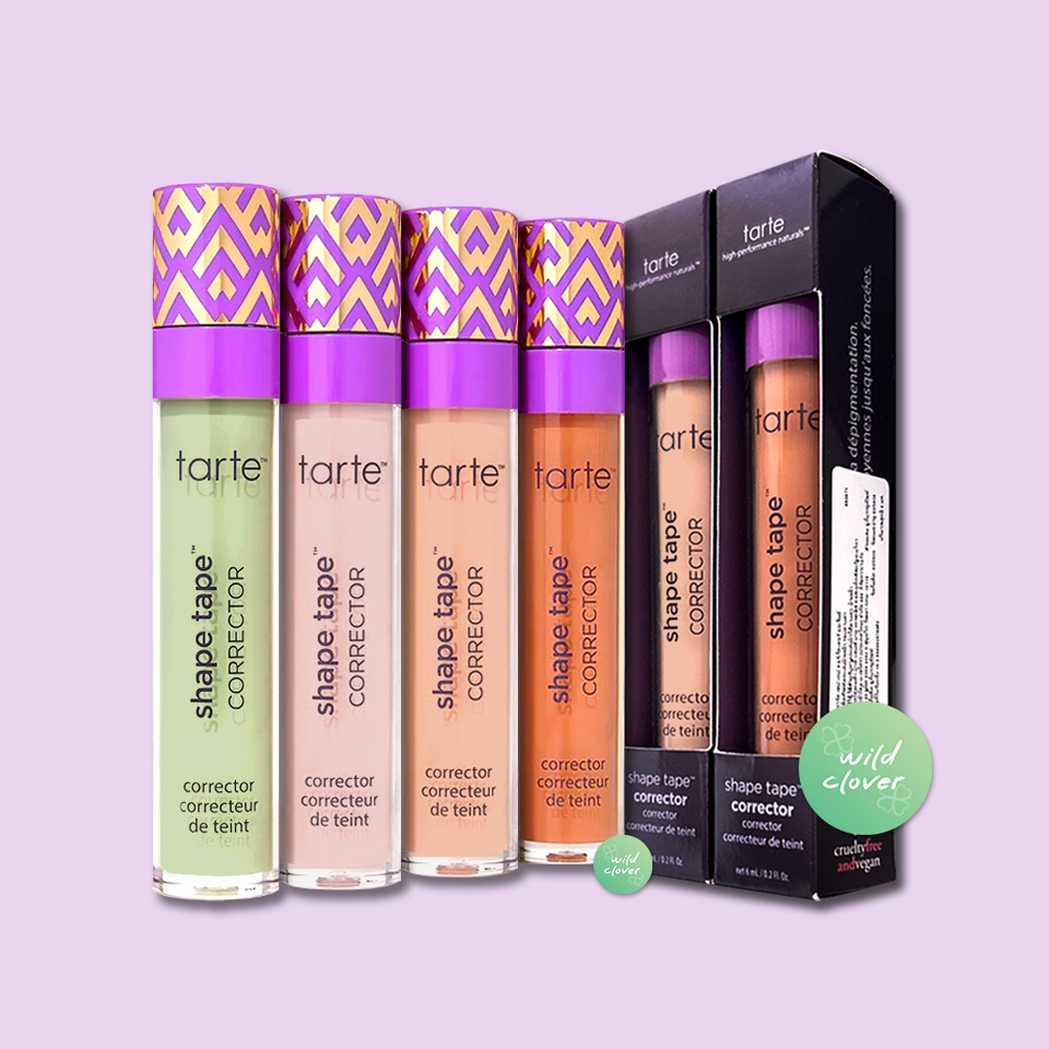 🍀 TARTE : แท้ฉลากไทย shape tape corrector in peach, orange, green, pink 10ml