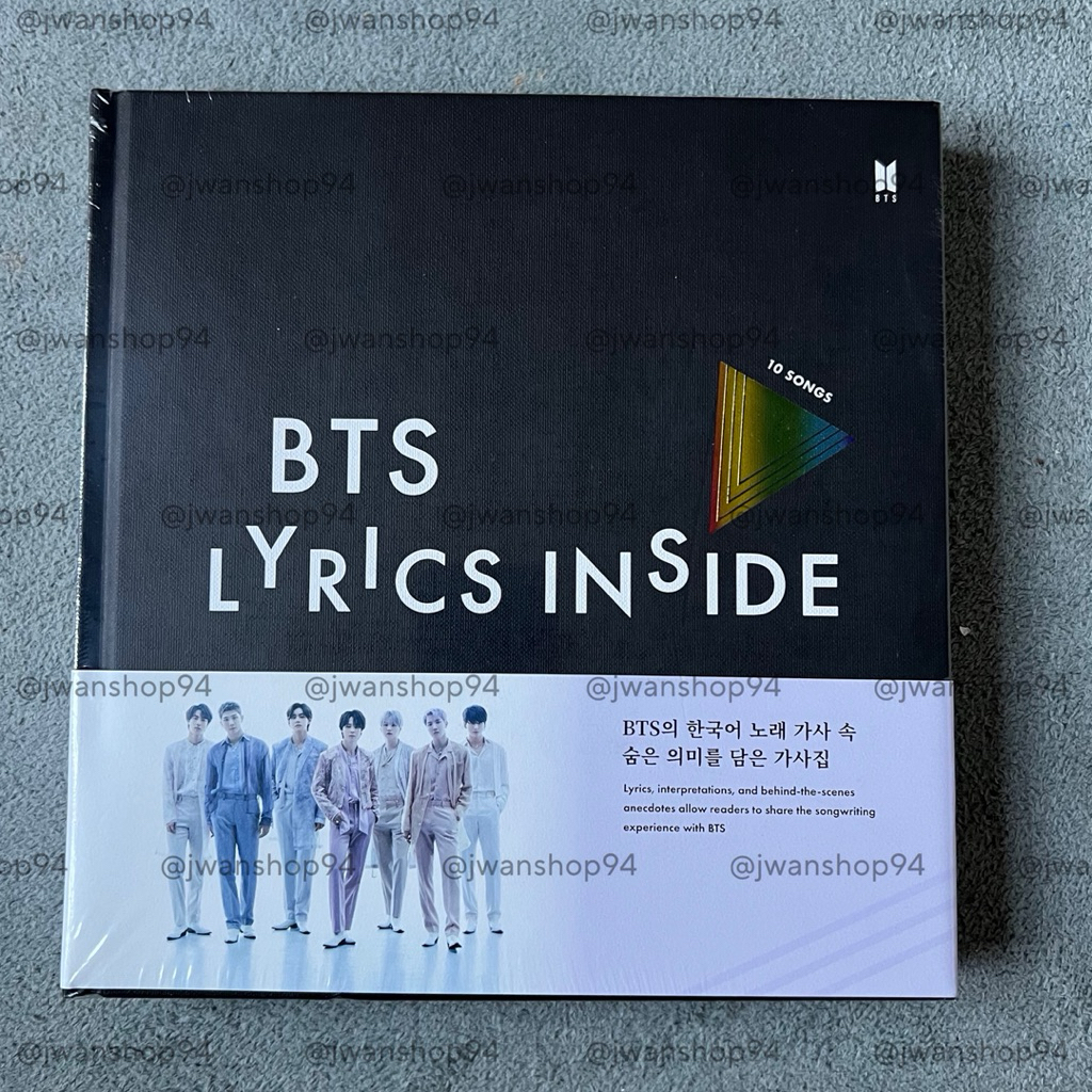 [พร้อมส่ง] BTS Lyrics Inside