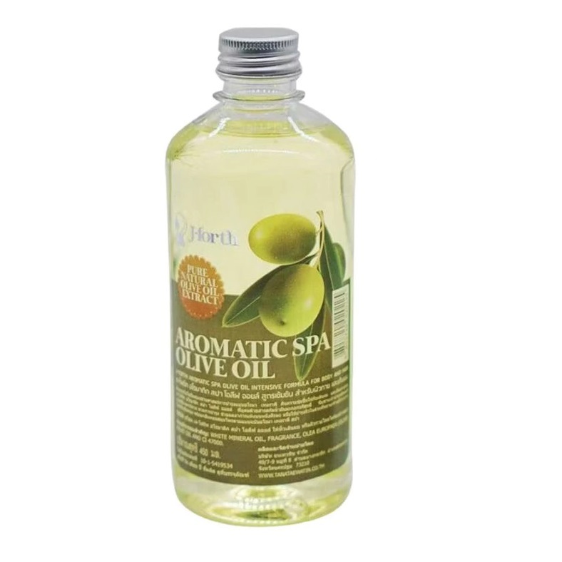 น้ำมันมะกอก เจ-โฟร์ท J-Forth อโรมา สปา 450 มล. เจโฟท J Forth Aromatic Spa Olive Oil น้ำมัน ขวด บำรุง