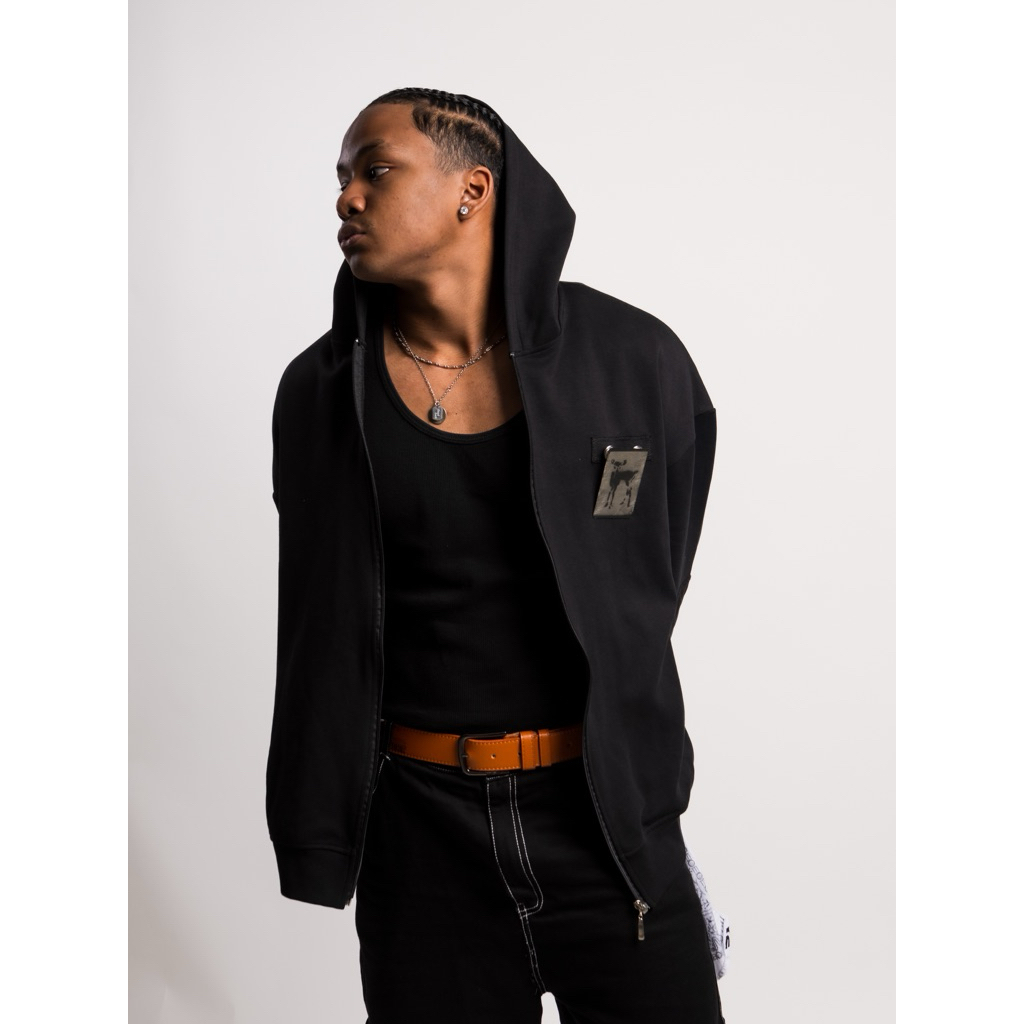 The Fawn Zip up animated hoodie