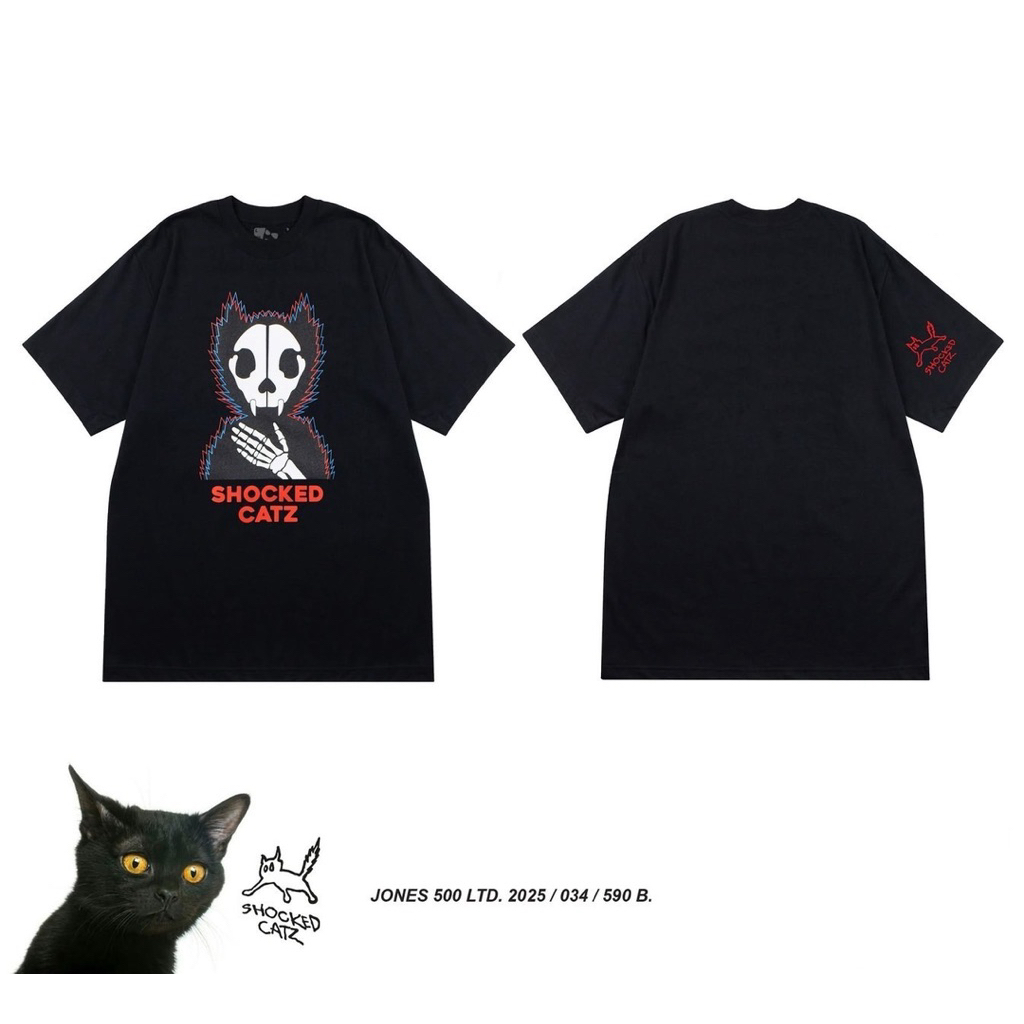 030-035 / 2025 : SHOCKED CATZ X JONES 500 / T-Shirt 590 รูปที่ 4