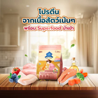 [อาหารแมวนำเข้า] BUZZ NETURA CAT FOOD อาหารแมว Superfoods ขนาด 1kg