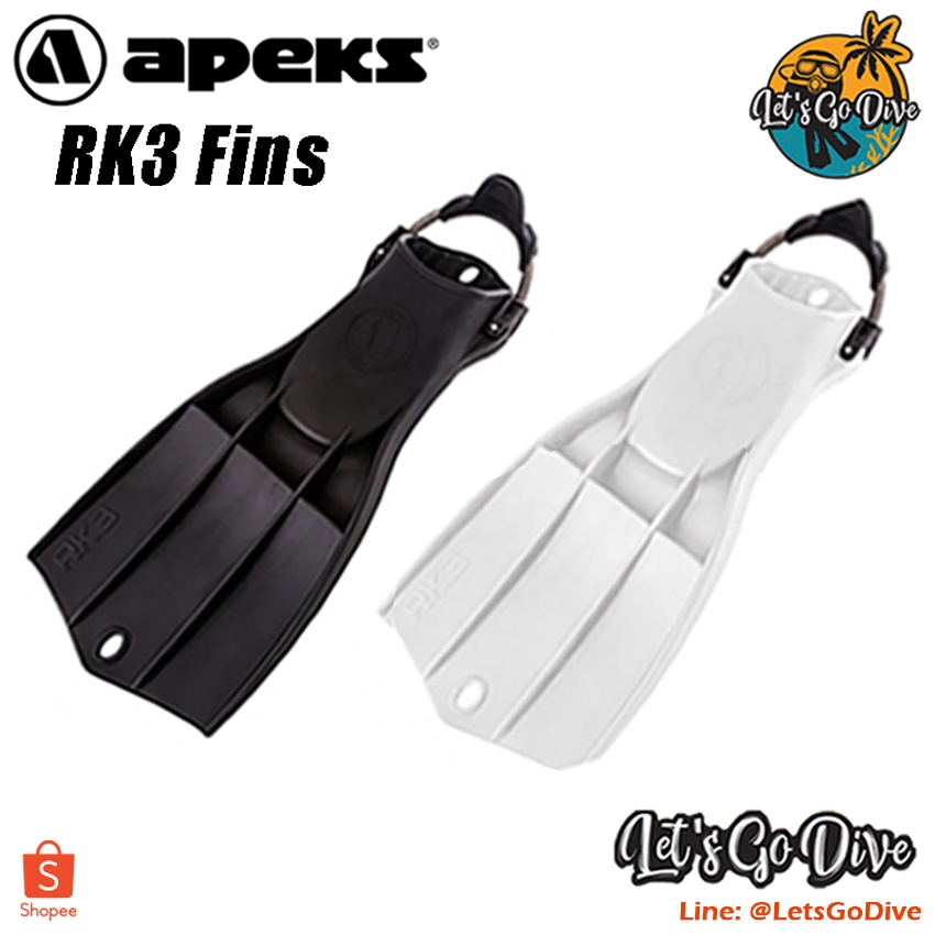 APEKS - RK3 FINS - Jet fins - open heel fins- ฟิน - ตีนกบ