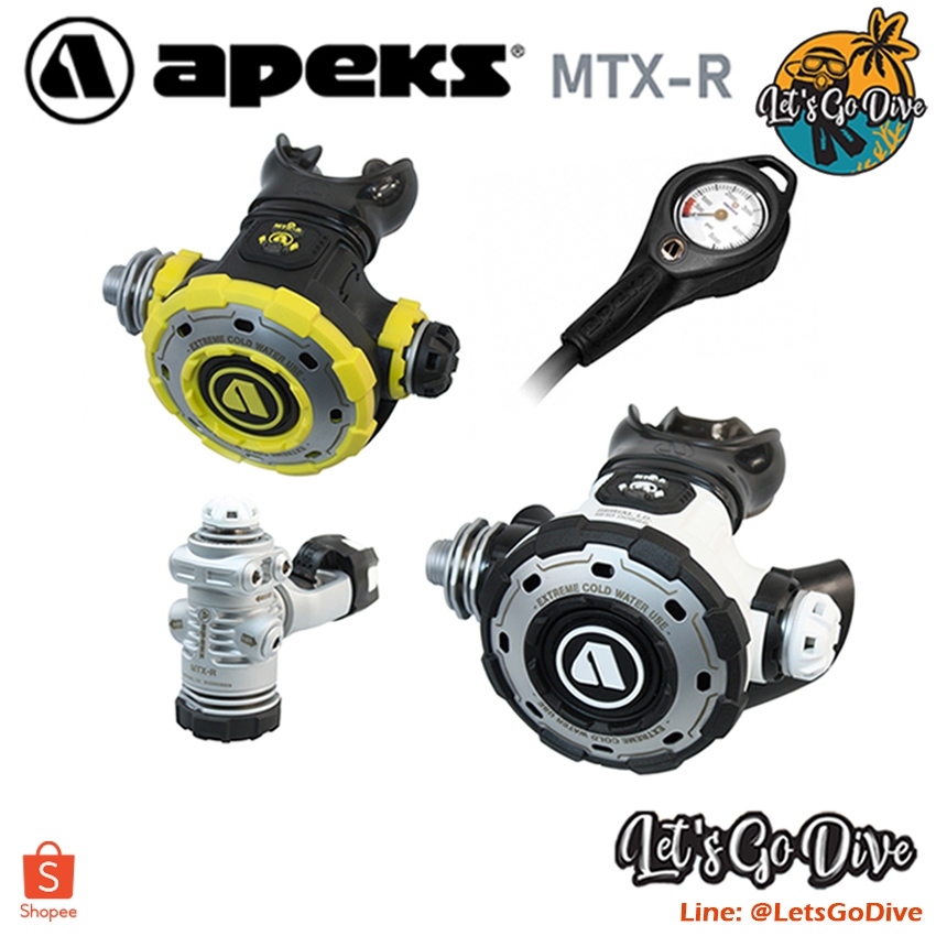 APEKS - MTX-R set - ชุดอุปกรณ์หายใจSCUBA - ชุดReg - Regulator Set
