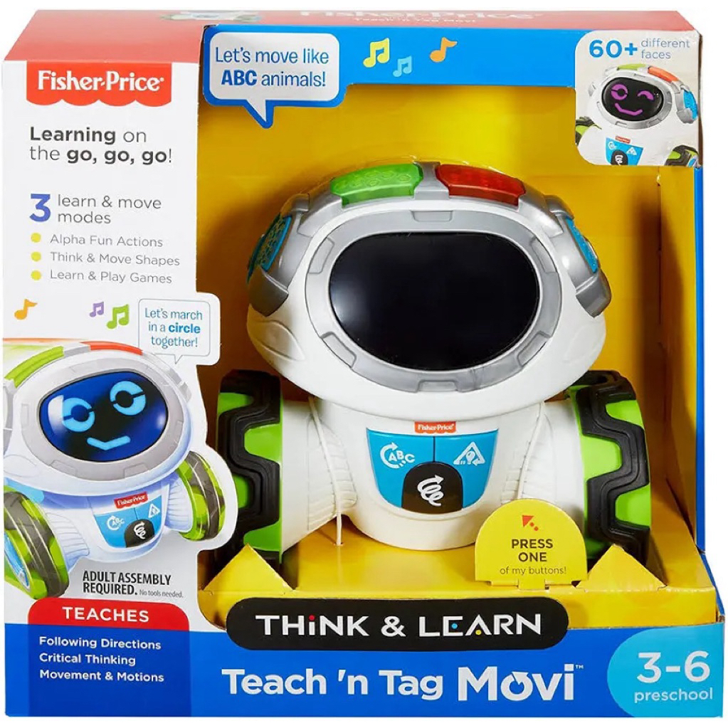 ของเล่นหุ่นยนต์ Fisher-Price® Think & Learn Teach 'n Tag Movi