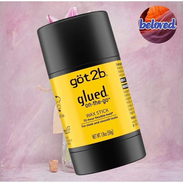 Schwarzkopf got2b glued Wax Stick 50 g แว็กซ์ช่วยล็อกทรงผมให้เรียบเนียนโดยไม่ทิ้งความมันหรือความเหนียวเหนอะหนะ