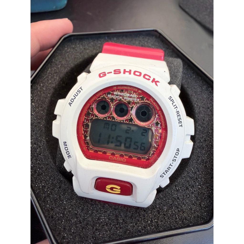 CASIO G-SHOCK DW-6900SC ของแท้ มือสอง สภาพดี มีกล่อง