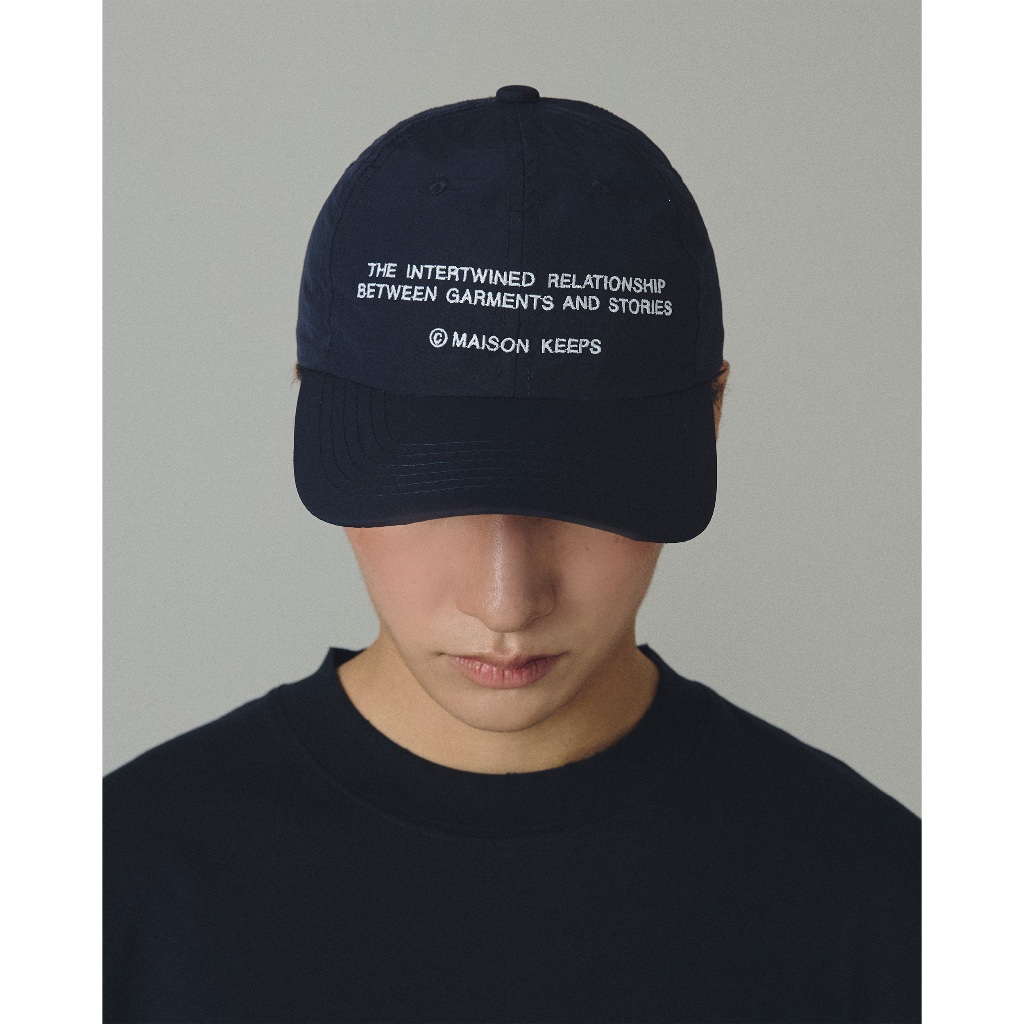 maison KEEPS | Mark Logo Nylon Cap | หมวกแก๊ป รูปที่ 3