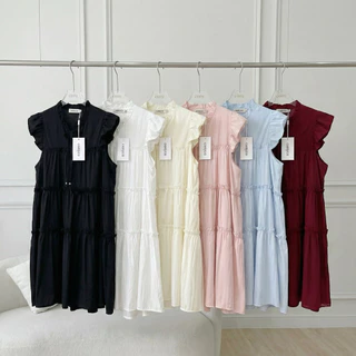 conycolours | Lady Layer Dress มินิเดรสระบายแขน