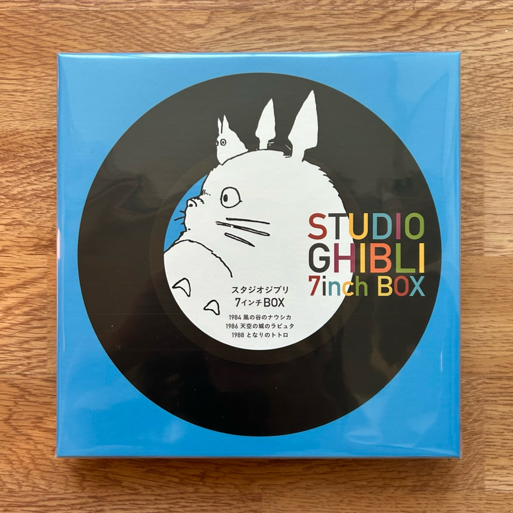 พร้อมส่ง🔥แผ่นเสียง vinyl Studio Ghibli 7inch Box ไวนิล LP  [ใหม่และซีล SS]