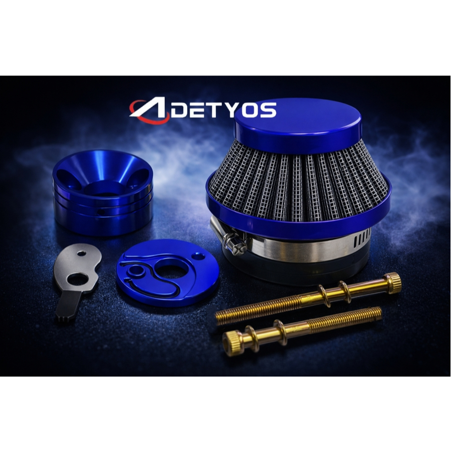 กรองเปลือย กรองซิ่ง เครื่องตัดหญ้า เครื่องพ่นยา ต่อคาบูผ้าปั๊ม กรองเครื่องตัดหญ้า ไม่ต้องดัดแปลง