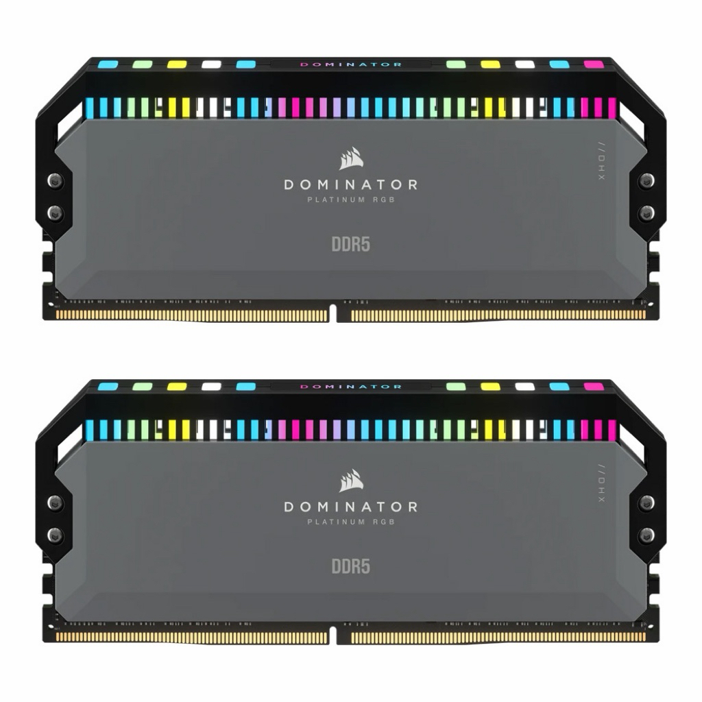 32GB - 64GB DDR5 5600MHz RAM (หน่วยความจำ) CORSAIR DOMINATOR PLATINUM RGB DDR5 (AMD EXPO & INTEL XMP