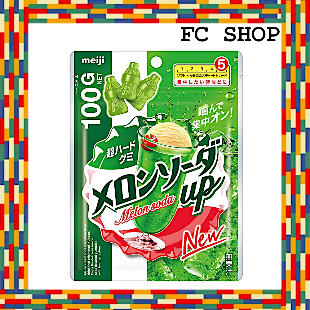 Meiji Melon Soda Up 100g x 6