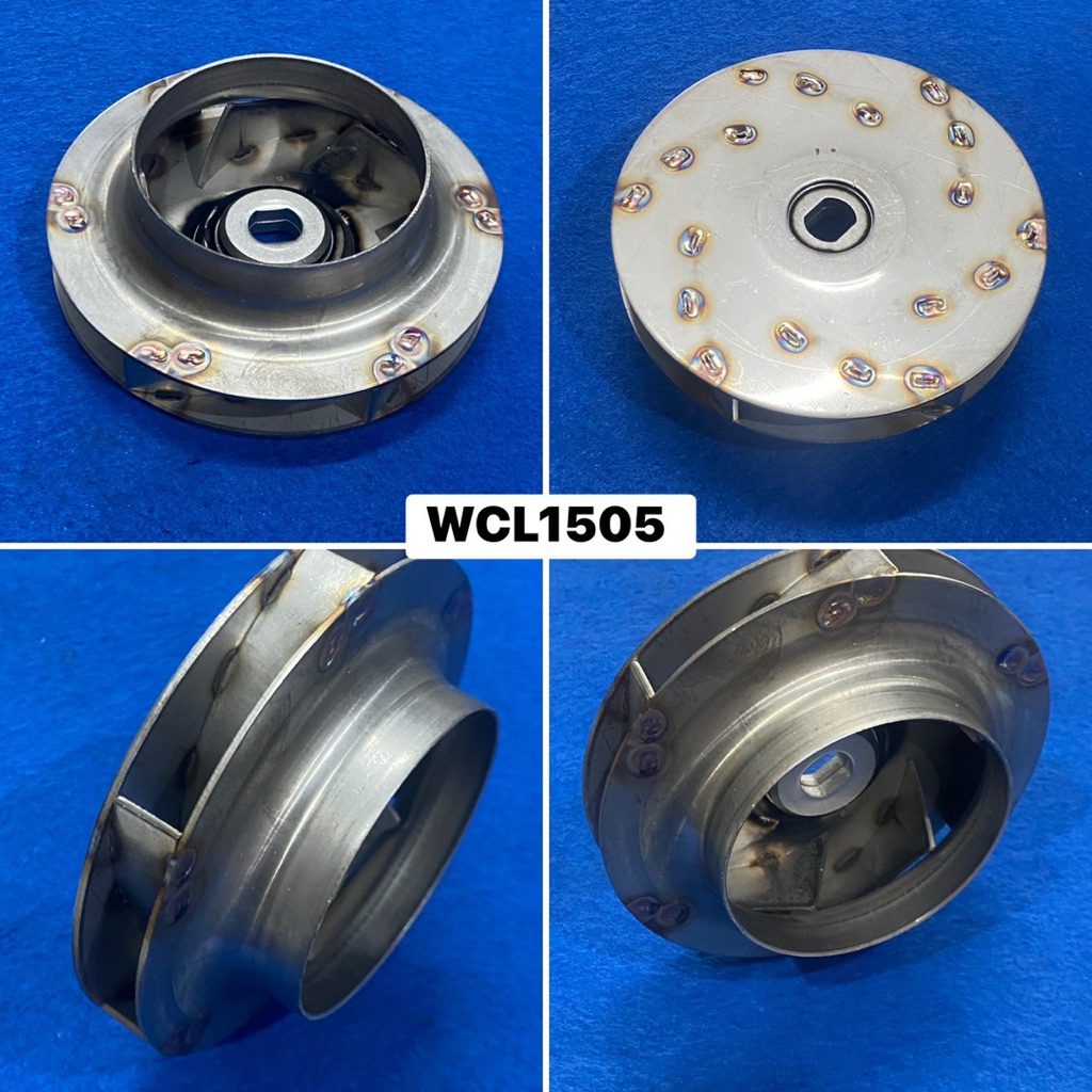 ใบพัดสแตนเลส ปั้มหอยโข่ง WCL-2205 แท้ ใบพัดปั้มหอยโข่ง มิตซูบิชิ ปั้มมิตซู ปั้มไฟฟ้า ใบพัดปั้มน้ำ สแ