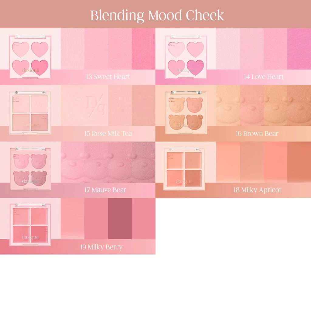 dasique Blending Mood Cheek #เดซีค รวมบลัช, ปัดแก้ม thumbnail 7