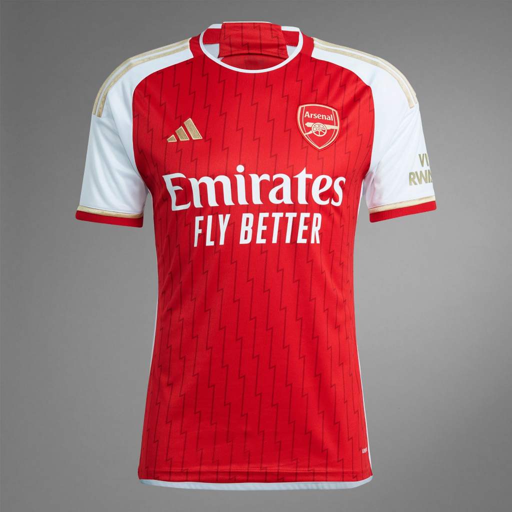 Adidas Arsenal 23/24 Home Jersey - Red HR6929 เสื้อกีฬา