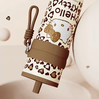 Hello Kitty ลายเสือดาว​ เคลือบเซรามิก​ ความจุ​ ​660 ml