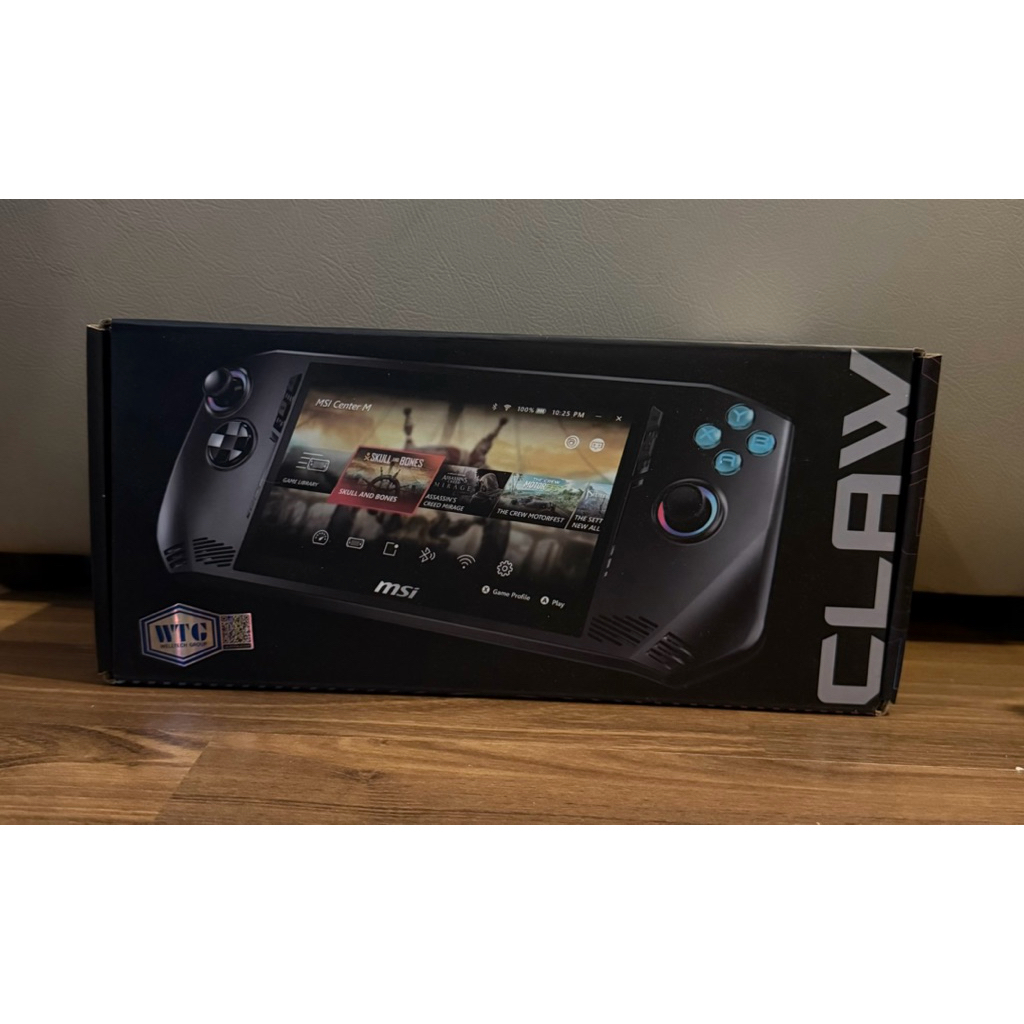 MSI Claw A1M Ultra 5 512gb-237TH อุปกรณ์ครบ พร้อมจัดส่ง
