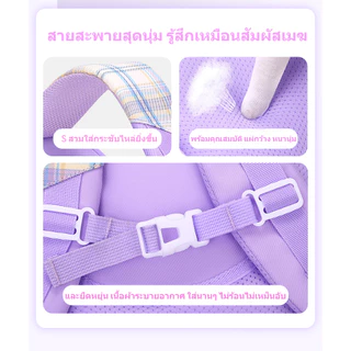 กระเป๋าเป้สะพายหลัง กระเป๋านักเรียน ขนาดใหญ่ จุของได้เยอะ น้ําหนักเบา สําหรับเด็กประถม 1-6 Xingdailu