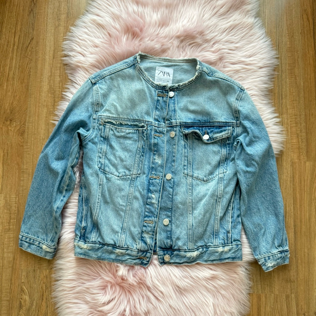 zara jecket เสื้อยีนส์