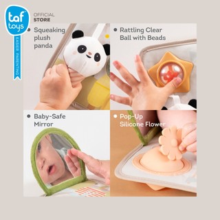 Taf Toys กระดานกิจกรรมเสริมพัฒนาการ Peek, Pop & Play Station ของเล่น เสริมพัฒนาการ 6 เดือน ขึ้นไป รูปที่ 4