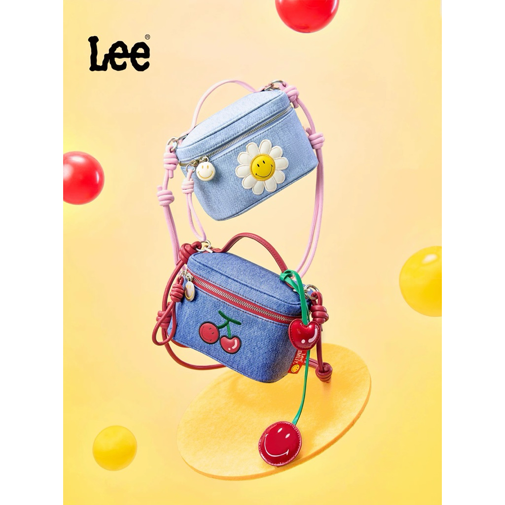 (พรี) กระเป๋า LEE x Smiley (ของแท้100%❣️)