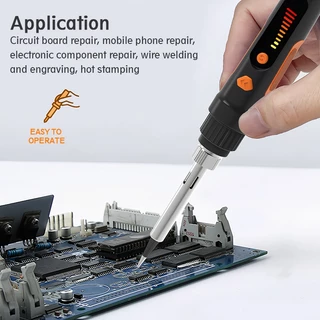 TASKTOOL ชุดหัวแร้ง 150W 18 ชิ้น พร้อมจอแสดงผลดิจิตอล LED ปรับอุณหภูมิได้ 180℃-520℃