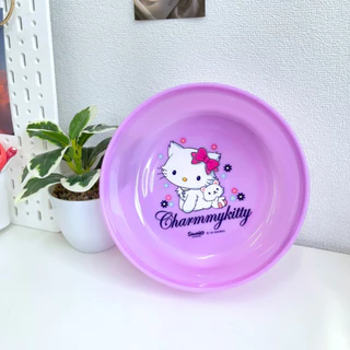 MOMOMART ขันตักน้ำ ขันอาบน้ำ ขันพลาสติก Charmmy Kitty ลิขสิทธิ์แท้ Sanrio ลายน่ารัก มี 3 สีให้เลือก