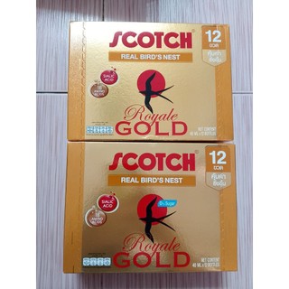 สก๊อตรังนกแท้รอเยลโกลด์ ขนาด 40 มล.(แพ็ก 12 ขวด)