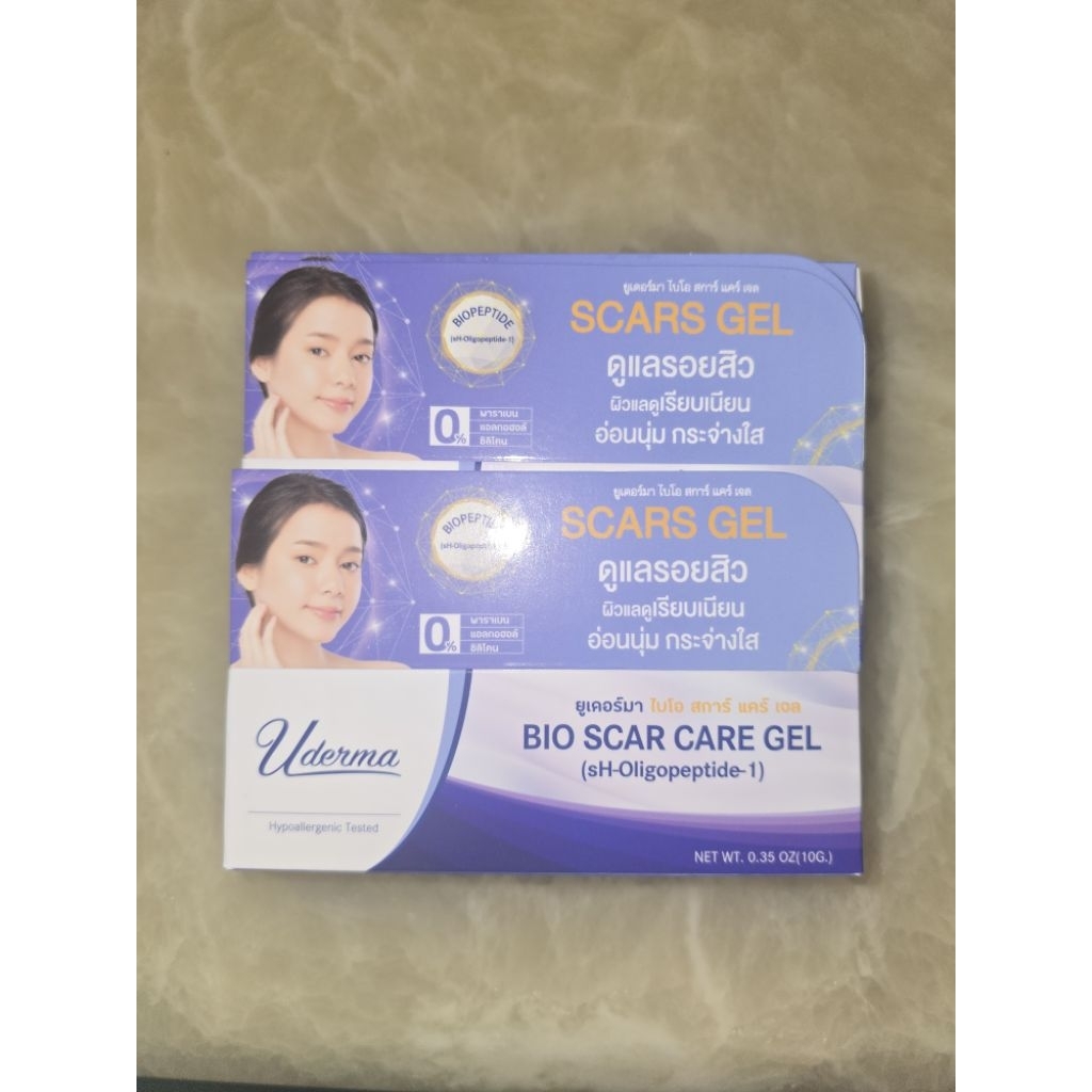 Uderma Bio Scar Care Gel (หมด 20/03/26) เจลแต้มรอย ลดรอยสิว รอยแดง รอยดำ แผลเป็น ลดความร้อนหลังหัตถก