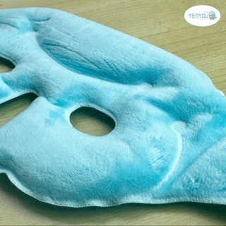เจลประคบร้อนเย็นเคนโกะ - ประคบหน้า สีฟ้า KENKOU Cold Hot Pack – Face Mask (Blue)