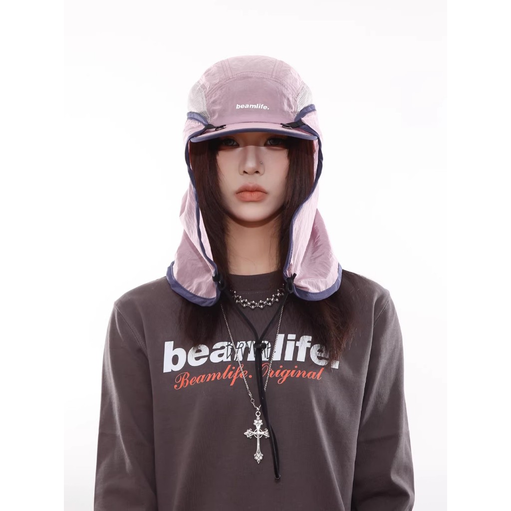หมวก BEAM LIFE Ear Protection Cap 2-in-1 Earflap Cap ใบเดียวจบ สายลุย/สายสตรีท