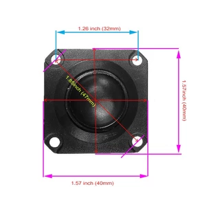ลำโพงเสียงแหลม 1.5 นิ้ว HK 4Ω/6Ω 20W แม่เหล็กนีโอไดเมียม คุณภาพเสียงแหลมคมชัด ราคาต่อดอก