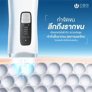NEW! CBG Medical IPL Classic SONA II white เครื่องเลเซอร์กำจัดขนถาวร ไม่จำกัดชอต พร้อมระบบเย็น 10°C [WNIP2]